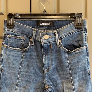 Express Seamed Jeans